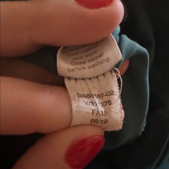 Athleta Teal Lightning 7/8 Tight Yoga Fitness Pant #488372 size XS - Picture 4 of 4